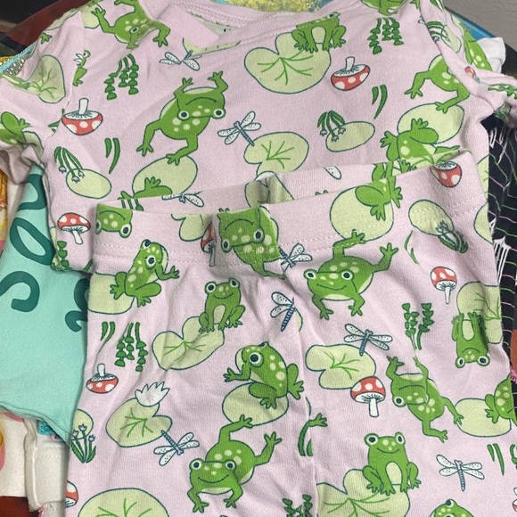 Old Navy Kids Pajama Sets - Green, Pink, Yellow, Blue - Picture 2 of 3